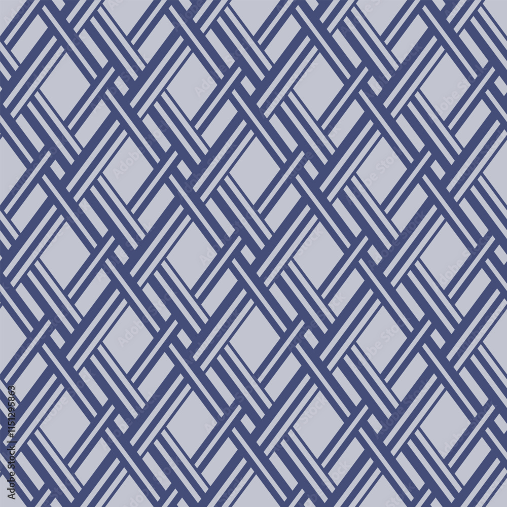Japanese Weave Diamond Vector Seamless Pattern Japanese Weave Diamond Vector Seamless Pattern