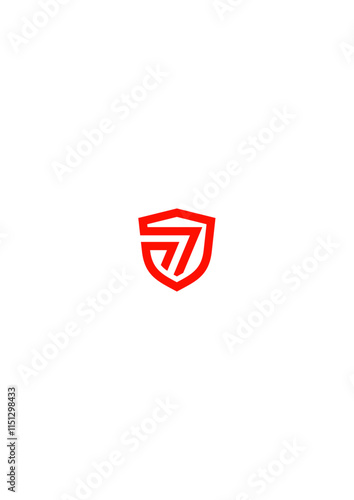 Number 77 in Shield Logo Design 