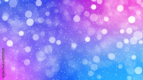 abstract background with colorful bokeh and sparkling effects