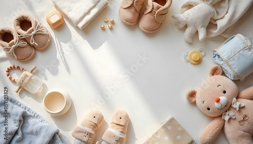 Here are some different styles of flat lay photography that can be used.
