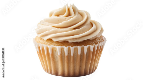 Cupcake isolated on transparent background, png