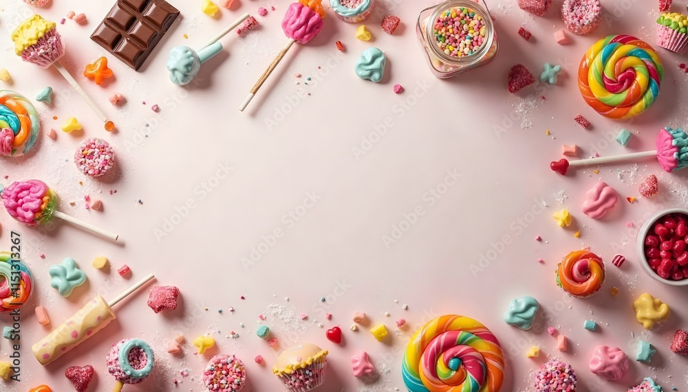 Fototapeta premium Here are some different styles of flat lay photography that can be used.