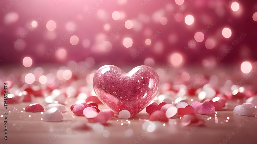 Dreamy Pink and White Sparkle Bokeh for Valentine’s Day or Festive New Year Concepts.
Dreamy Pink and White Sparkle Bokeh for Valentine’s Day or Festive New Year Concepts.
