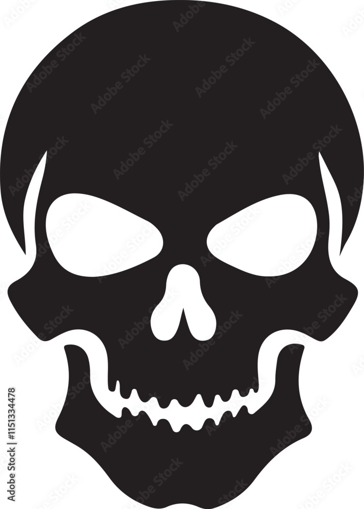 skull icon vector art illustration on a white background.
skull icon vector art illustration on a white background.
