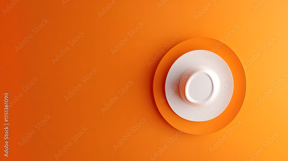 abstract minimal colours background with white clouds, hat top view for wallpaper with copy space abstract minimal colours background with white clouds, hat top view for wallpaper with copy space