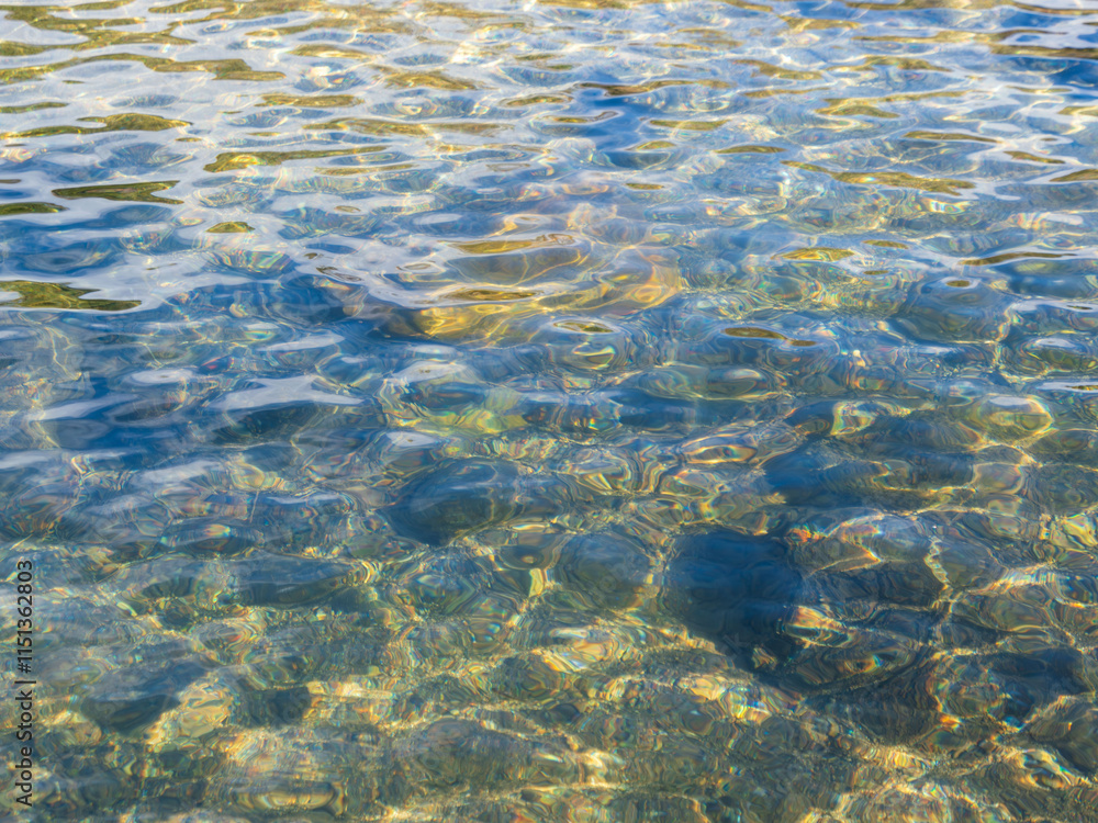 冬の川の流れ10