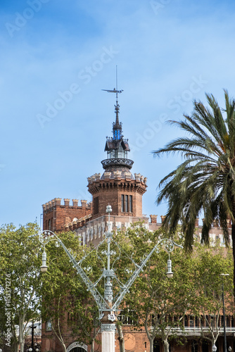 Castell dels Tres Dragons im Parc de La Ciutadella in Barcelona, Spanien photo