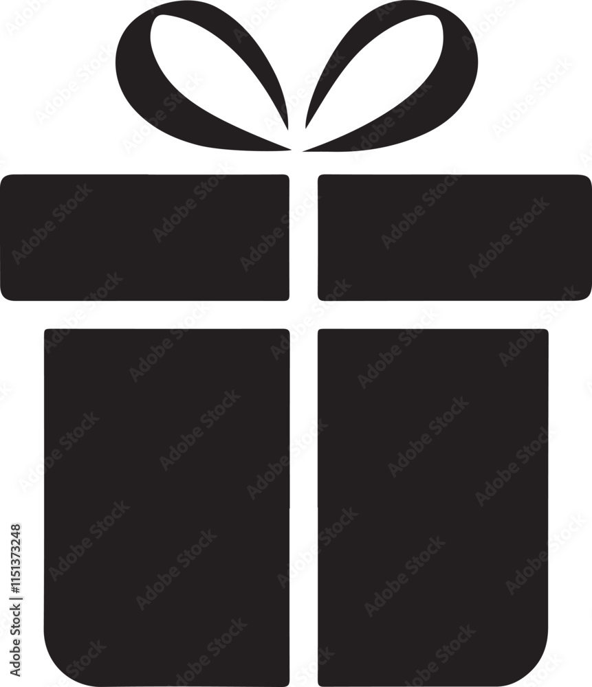 gift box icon vector art illustration on a white background.
gift box icon vector art illustration on a white background.