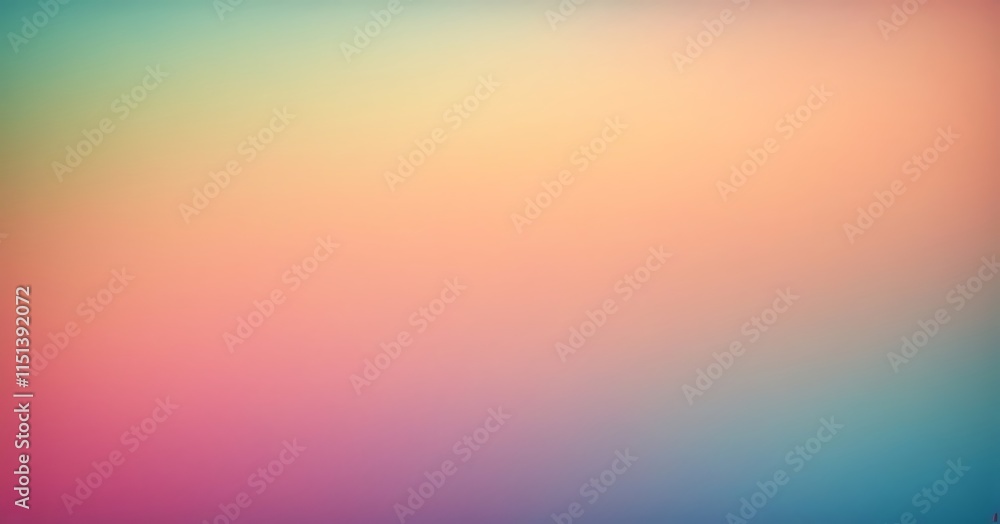 Obraz premium multicolor gradient background for cover template, blured gradient green color, digitally generated 4