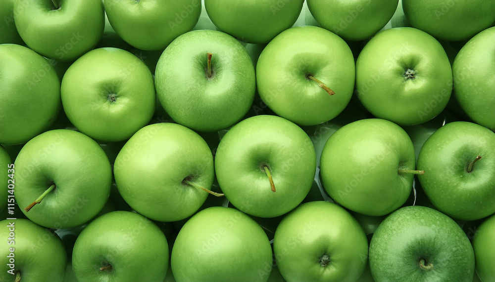 Green apples background texture. Delicious sweet fruit, nature organic farm food. Harvest, tasty meal Green apples background texture. Delicious sweet fruit, nature organic farm food. Harvest, tasty meal