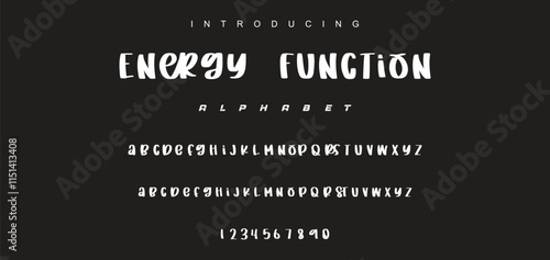 Playful cartoon Font, funky typeface for joyful brings life designs like children's artwork, birthday invitations, playful branding, and carnival typography. Vector typeset