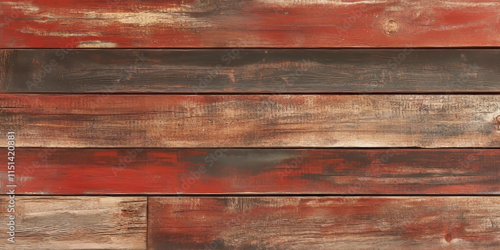 Red brown old wood serves as a striking floor background material, featuring a horizontal pattern. This lacquered outdoor wood showcases a rustic charm, making it an ideal choice for various designs. Red brown old wood serves as a striking floor background material, featuring a horizontal pattern. This lacquered outdoor wood showcases a rustic charm, making it an ideal choice for various designs.