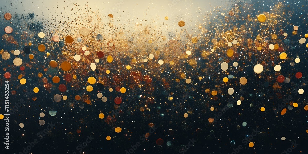 Sparkling Gold Bronze Glitter Festive Background Sparkling Gold Bronze Glitter Festive Background