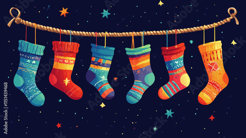 Vector Illustration on the theme World Down Syndrome Day