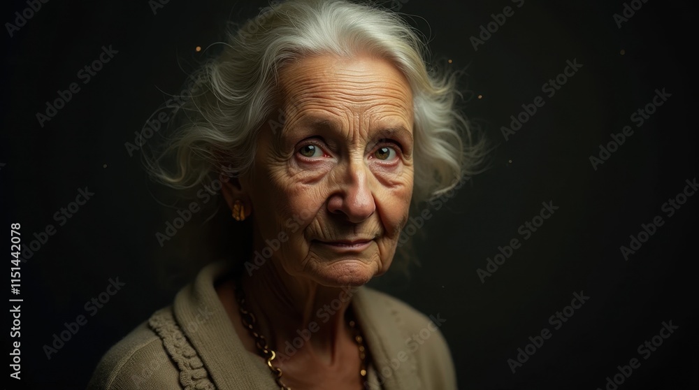 Portrait of a Senior Woman Portrait of a Senior Woman