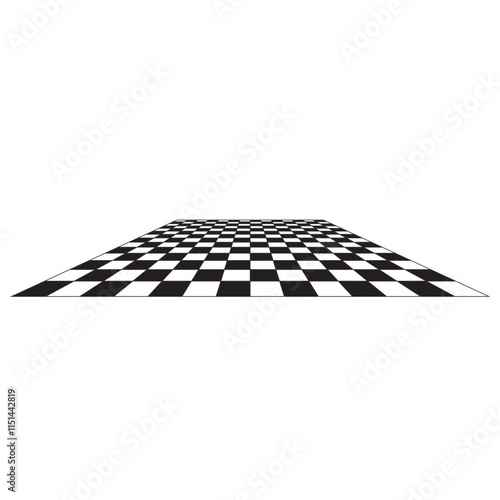 black and white checkered background 