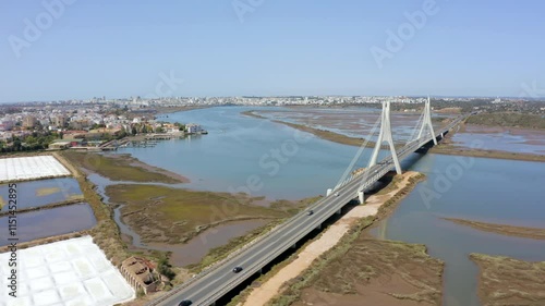 Wallpaper Mural New Portimao Suspension Bridge In Algarve, Portugal. Aerial Shot Torontodigital.ca