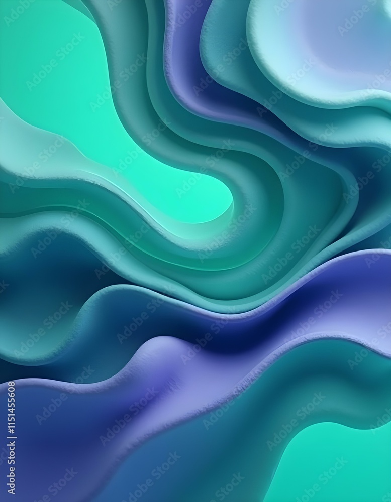 abstract blue wave abstract blue wave
