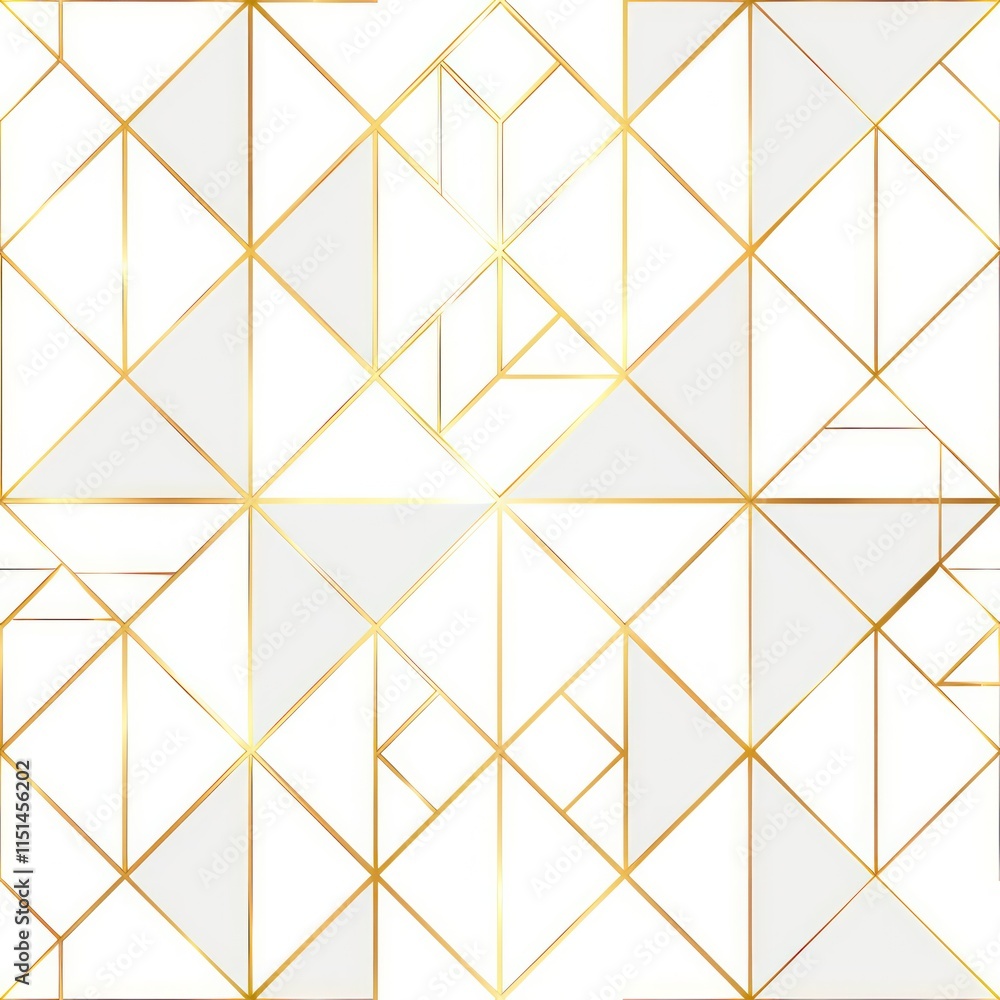 gold thin line abstract simple grid net tile diamond seamless pattern modern white background gold thin line abstract simple grid net tile diamond seamless pattern modern white background