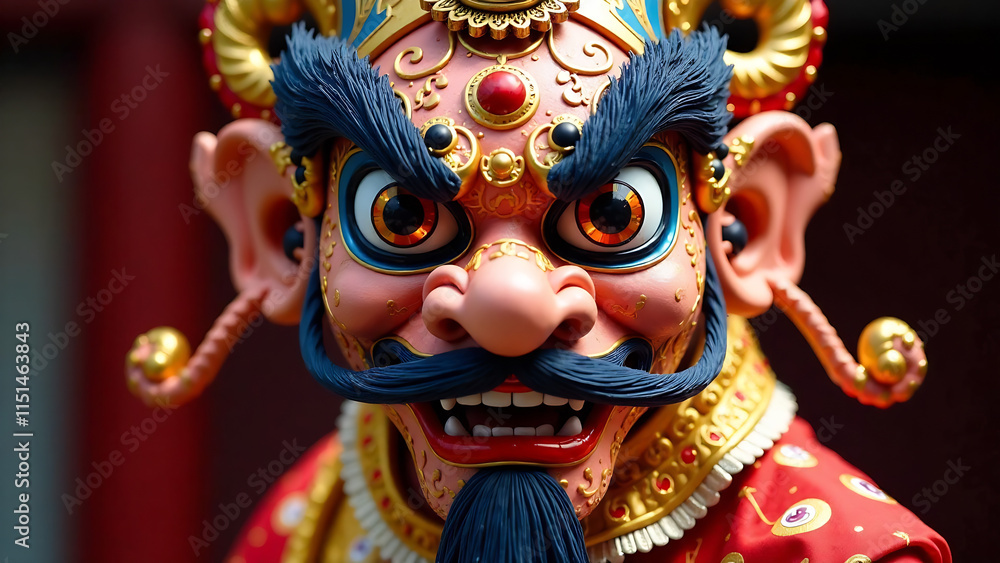 Fototapeta premium Peking Opera Mask new image