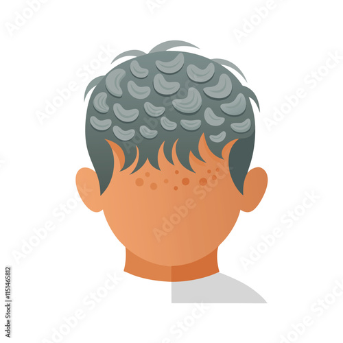 Skin conditions vector illustration