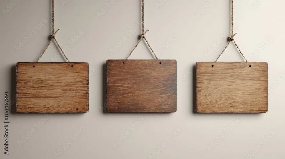 Wooden banners. Rustic signboards and direction boards wooden blank ribbons vector design template. Textured billboard collection, panel plywood various illustration Wooden banners. Rustic signboards and direction boards wooden blank ribbons vector design template. Textured billboard collection, panel plywood various illustration