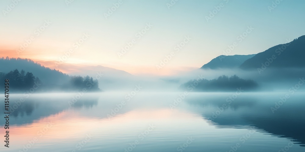 Clean and minimalistic with soft tones blending into the background. Generative AI Clean and minimalistic with soft tones blending into the background. Generative AI
