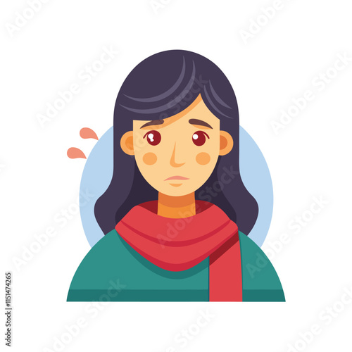 Skin conditions vector illustration