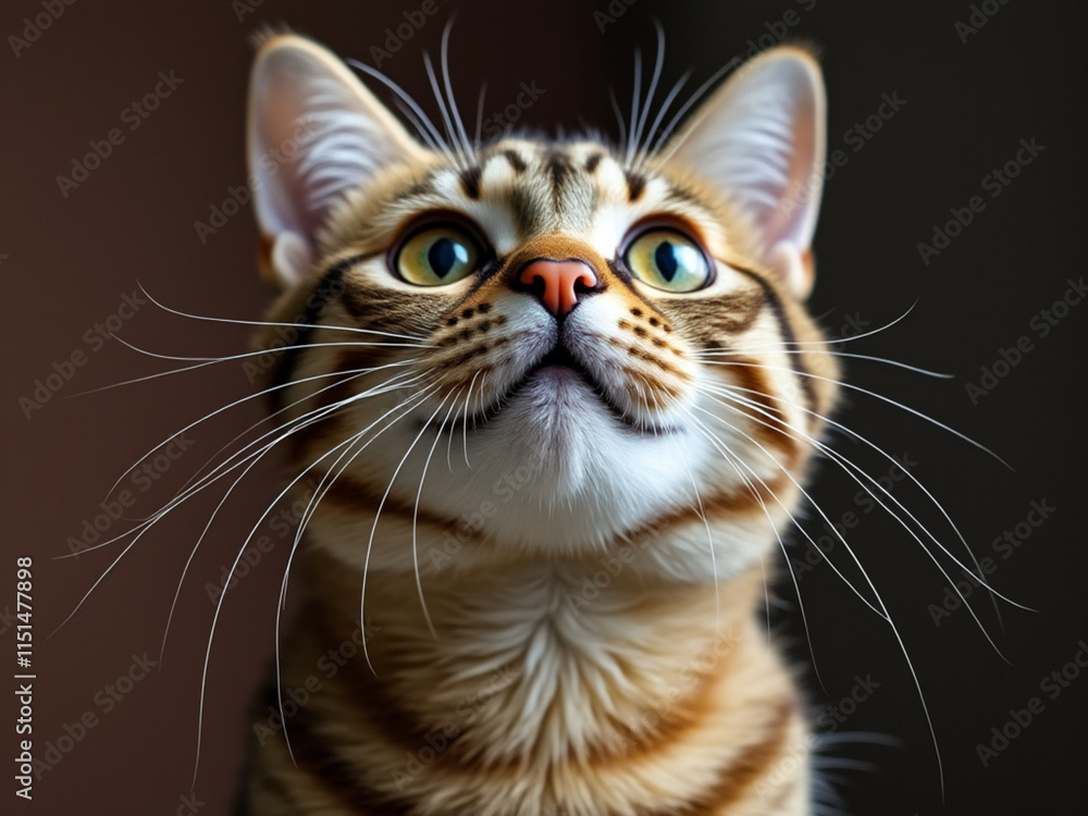 portrait of a cat portrait of a cat