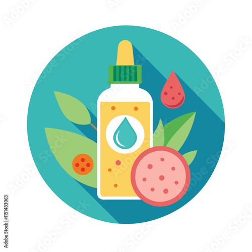 Skin conditions vector illustration