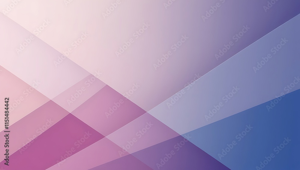 Abstract Geometric Design in Pastel Shades of Purple Pink and Blue Abstract Geometric Design in Pastel Shades of Purple Pink and Blue
