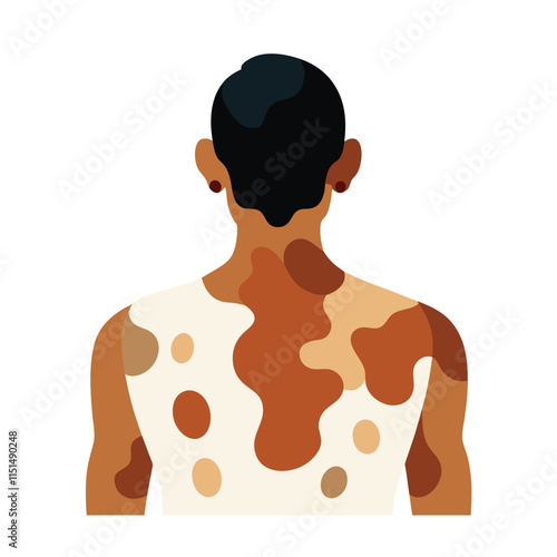 Skin conditions vector illustration