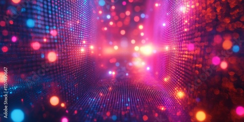 Wallpaper Mural Cosmic waves merging vibrant stars into abstract compositions. Generative AI Torontodigital.ca