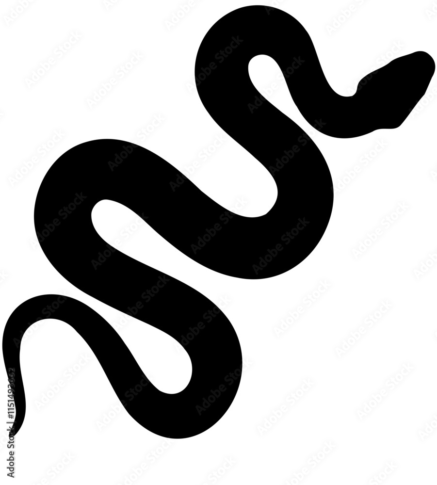 black snake symbol black snake symbol