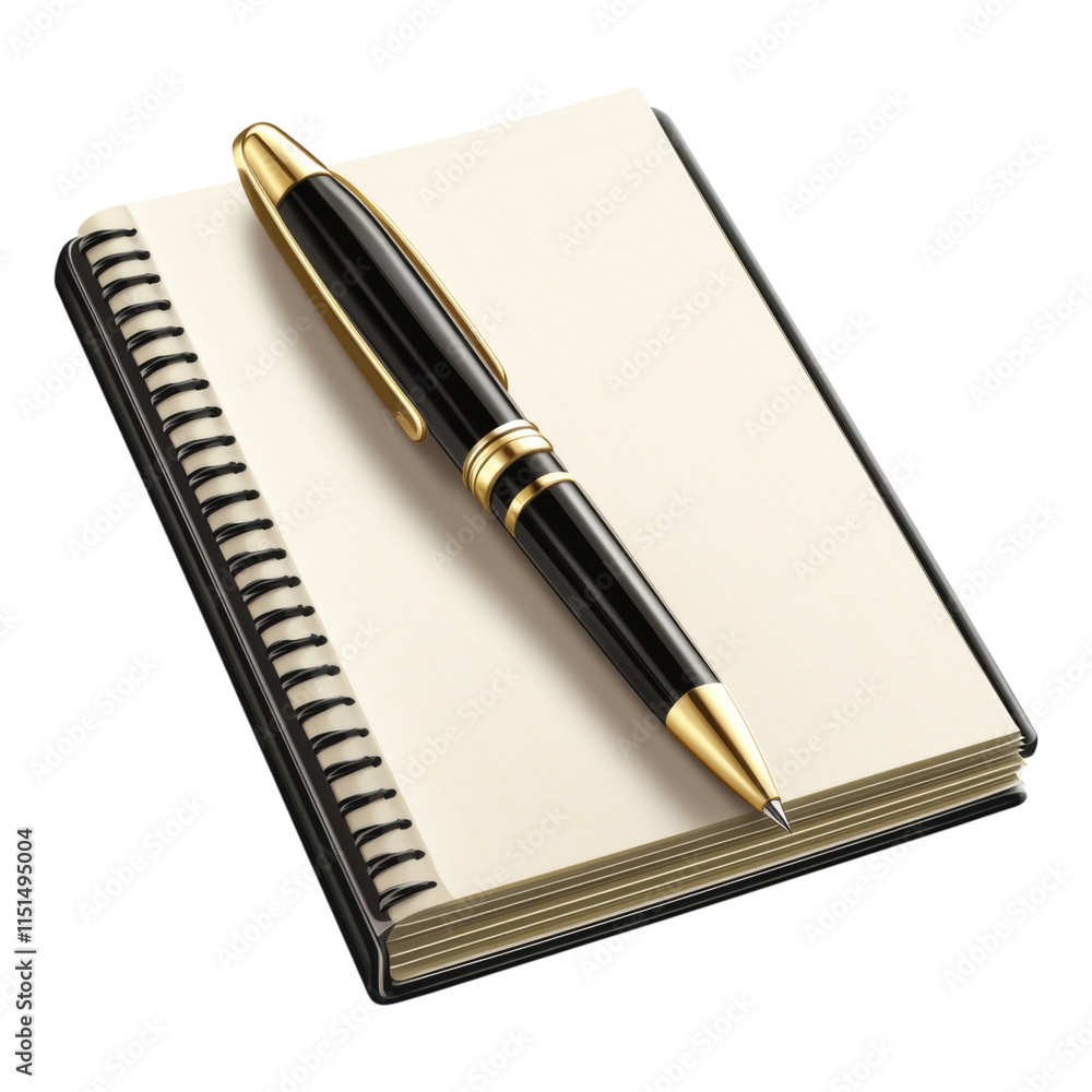 Journal icon featuring a sleek pen, designed for digital use, perfect for note-taking and writing applications, transparent background for versatility Journal icon featuring a sleek pen, designed for digital use, perfect for note-taking and writing applications, transparent background for versatility