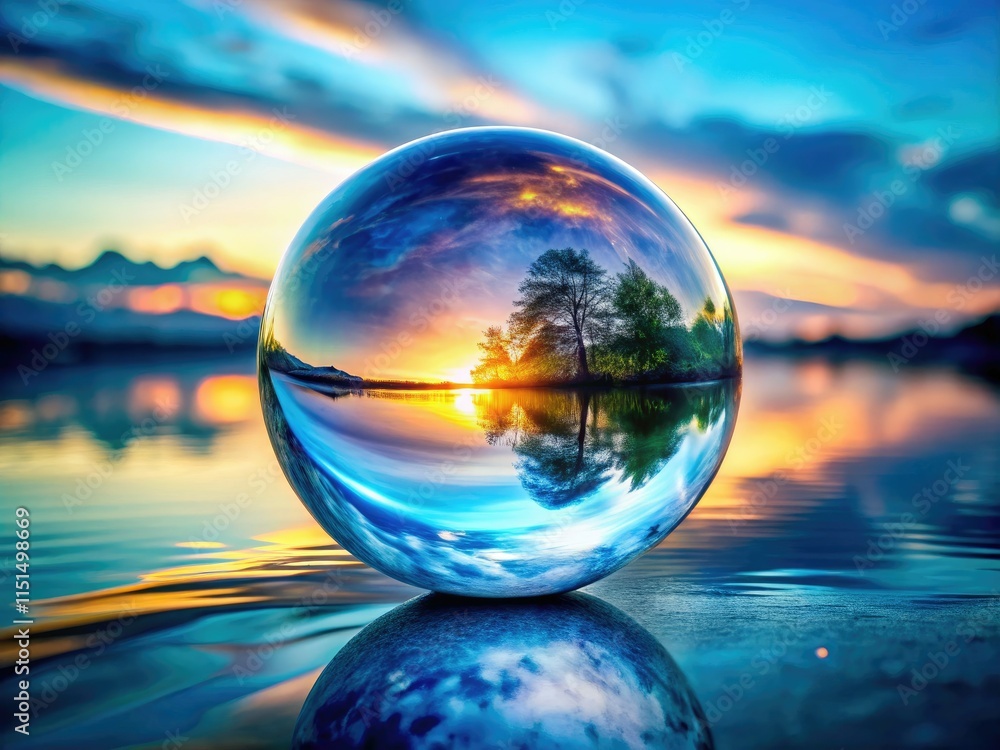 A mesmerizing, high-resolution 3D render of a floating water orb, isolated against a clean background. A mesmerizing, high-resolution 3D render of a floating water orb, isolated against a clean background.