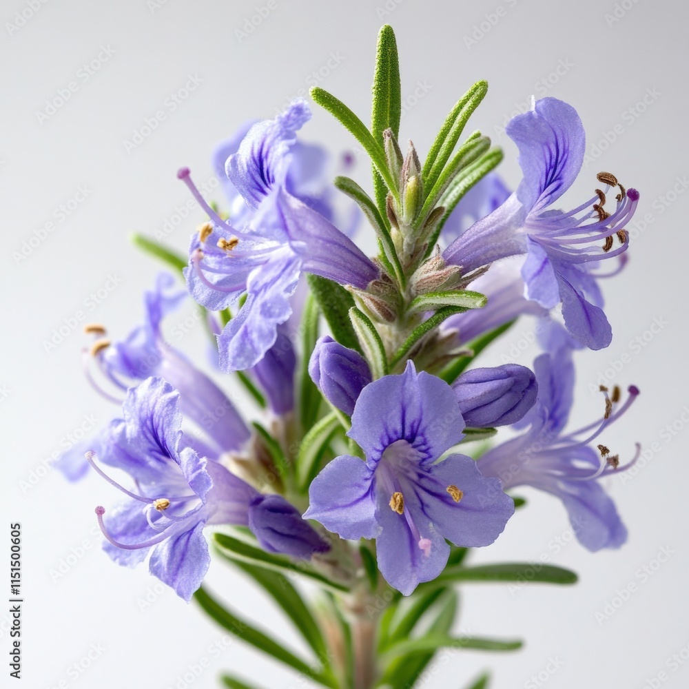 Obraz premium close-up of rosemary flowers