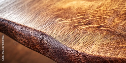 Wallpaper Mural Close up view of wooden furniture, highlighting the intricate details of an oak wood table, perfect for showcasing furniture design in interior settings. Furniture details are emphasized for decor. Torontodigital.ca