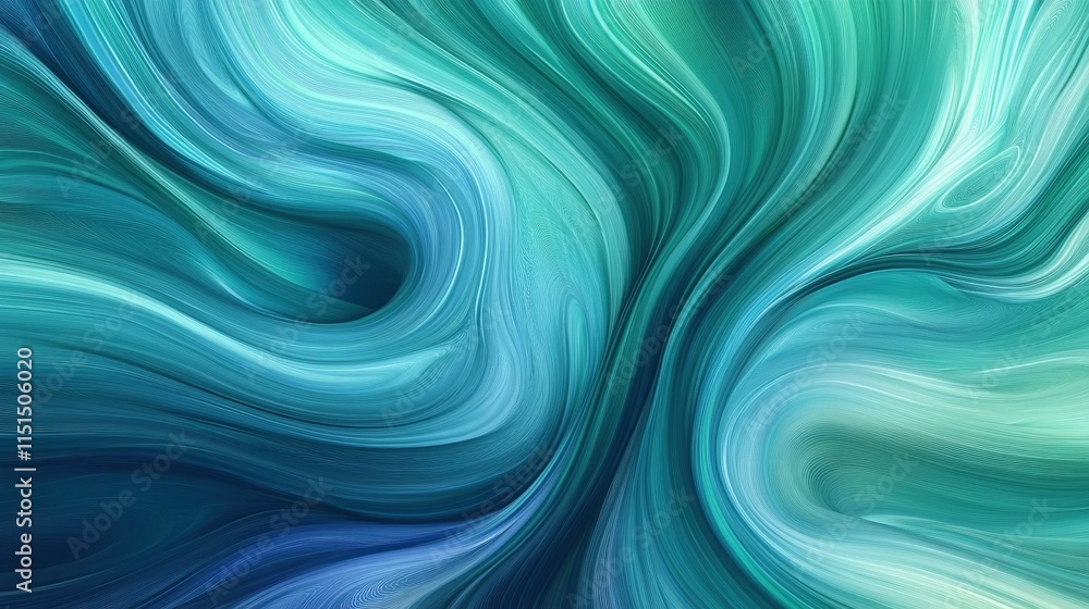 A background of flowing lines in shades of blue and green, creating a wave-like effect. A background of flowing lines in shades of blue and green, creating a wave-like effect.
