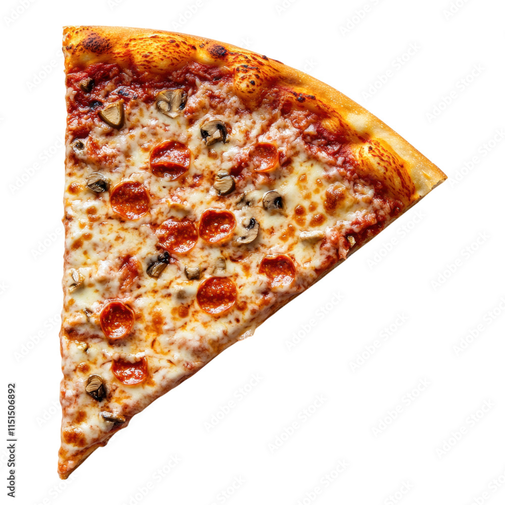 Geometric Pizza Icon, vibrant slice with distinct toppings, transparent background, ideal for digital designs and food-related projects Geometric Pizza Icon, vibrant slice with distinct toppings, transparent background, ideal for digital designs and food-related projects