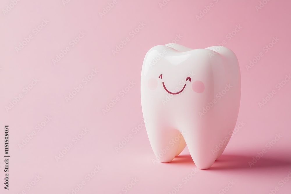 Whimsical Tooth-Shaped Toy Design for Children's Dental Education and Decor Whimsical Tooth-Shaped Toy Design for Children's Dental Education and Decor
