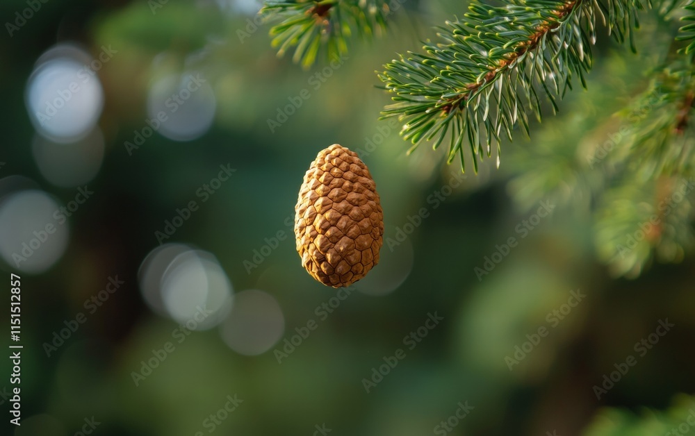 A single pine nut levitating mid-air with motion blur, set against a green pine-needle background A single pine nut levitating mid-air with motion blur, set against a green pine-needle background