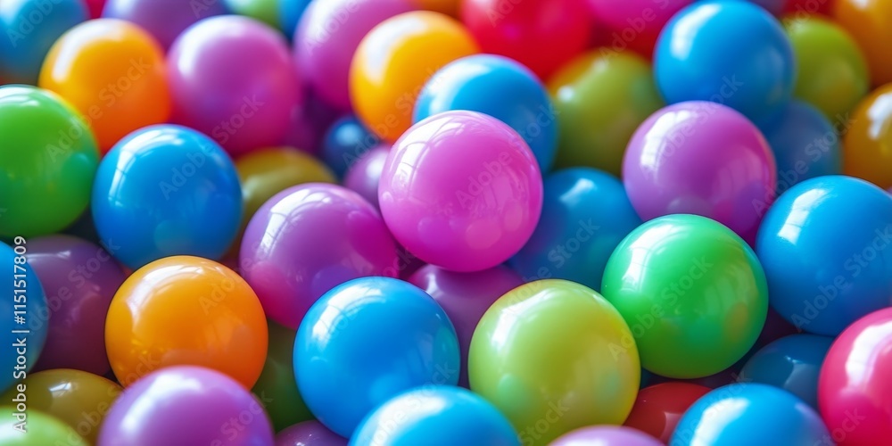 Piles of colorful, springy balls are showcased. These vibrant bouncy balls are arranged in stacks, creating an eye catching display of fun and excitement. Piles of colorful, springy balls are showcased. These vibrant bouncy balls are arranged in stacks, creating an eye catching display of fun and excitement.