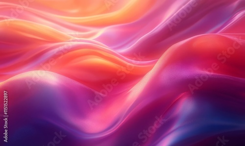 Wallpaper Mural Radiant colorful waves blending smooth gradients into dynamic motion. Generative AI Torontodigital.ca