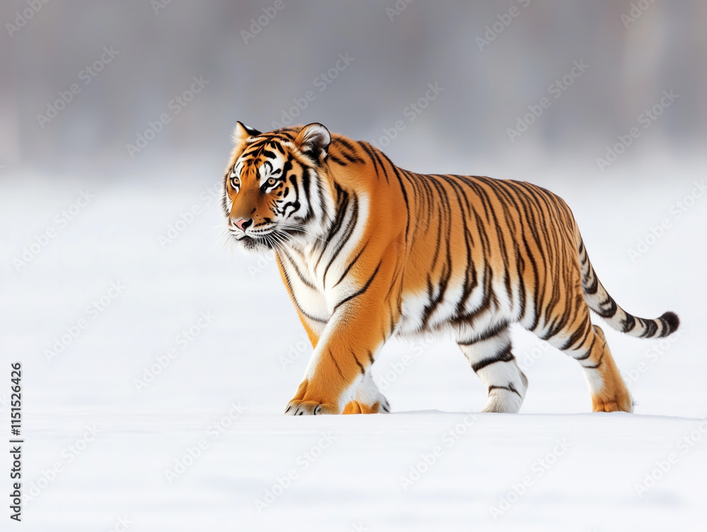 Obraz premium siberian tiger 