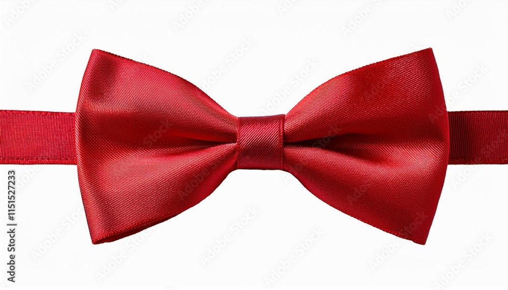 red bow isolated on white red bow isolated on white