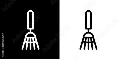 Farming icon. Plant. Plantation. Garden. Agriculture. Farmer. Black icon. Silhouette