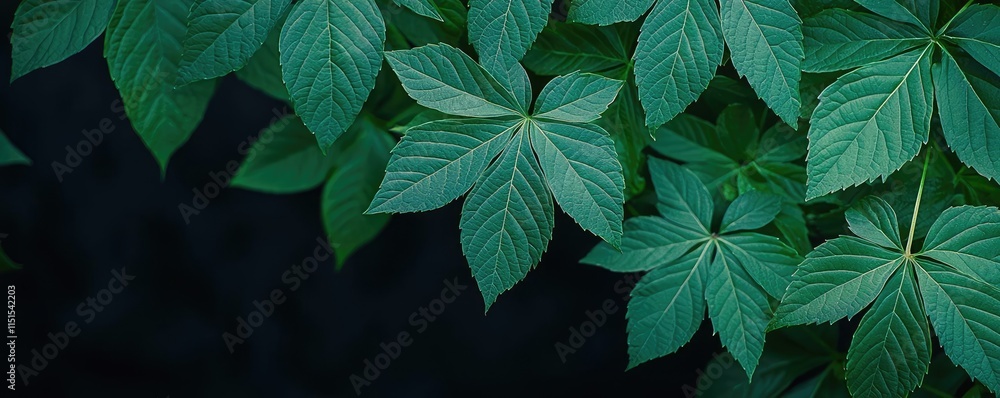 Foliage abstract background concept. Vibrant green leaves create a lush and tranquil natural background for any project. Foliage abstract background concept. Vibrant green leaves create a lush and tranquil natural background for any project.
