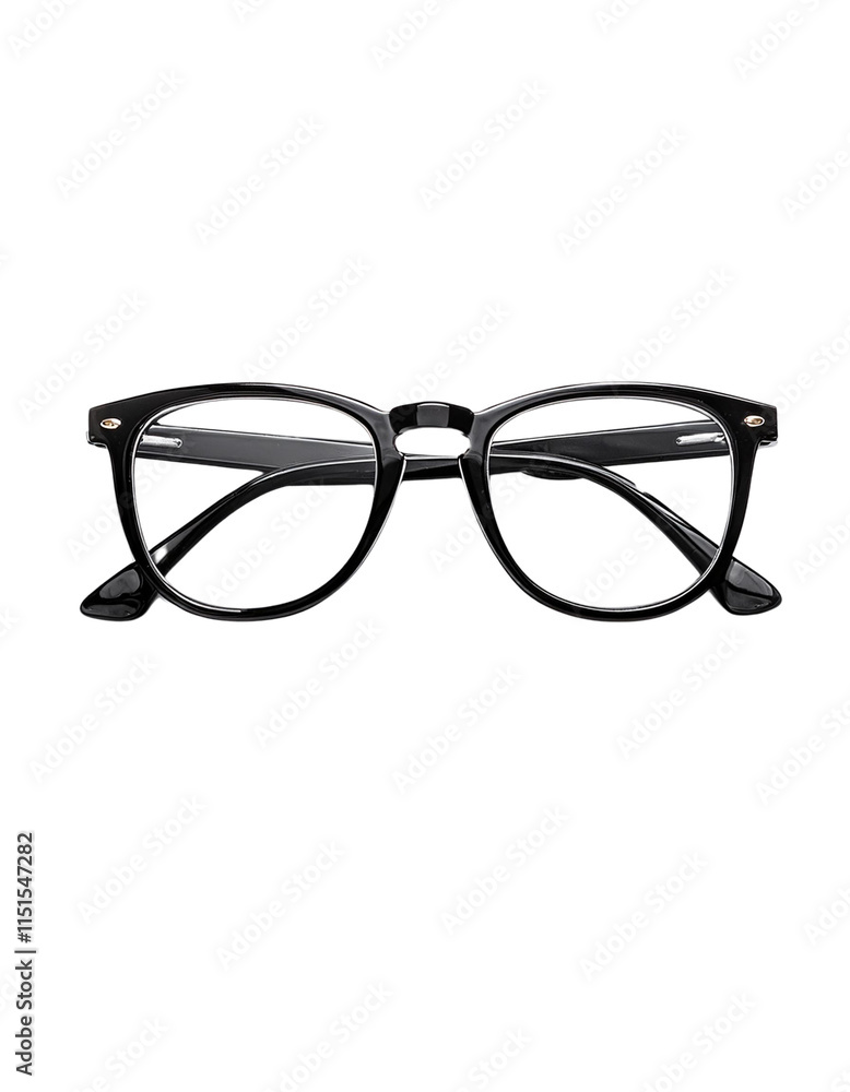 Glasses, top view, isolated on transparent background (PNG). Glasses, top view, isolated on transparent background (PNG).