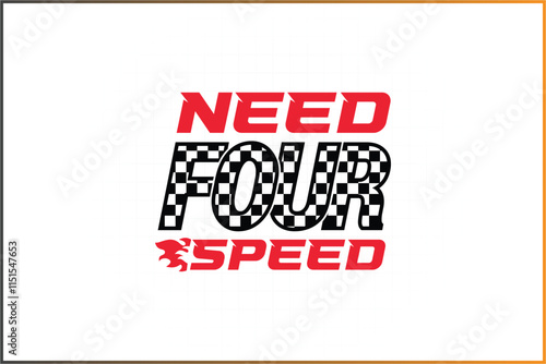 4th Birthday Design, Need Four Speed